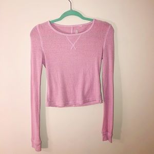 Pink Long Sleeve Shirt